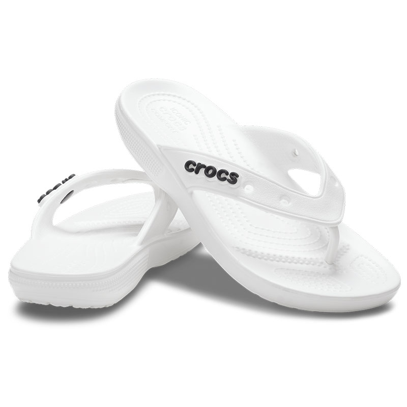 Crocs Classic Flip Chinelo Adulto White - Produto Original