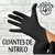 Guantes De Nitrilo Color Negro X 50u Sin Polvo Reforzados - comprar online