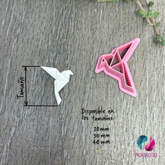 Cortador Pájaro Origami - comprar online