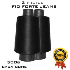 KIT 2UN 500G FIO FORTE PARA JEANS - DFSTORTORELLI