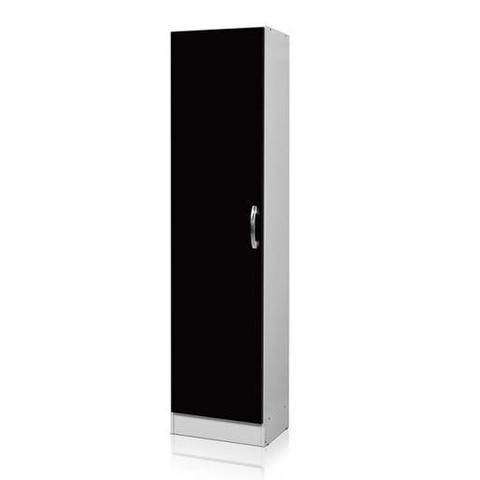 Mueble organizador Arco 1puerta negro 180x45cm: