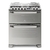 Cocina 76cm Inox. Electrolux 76dxr doble horno a gas-gas 5 hornallas