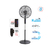 Ventilador pie 20" Liliana 90w Cromado con remoto y timer