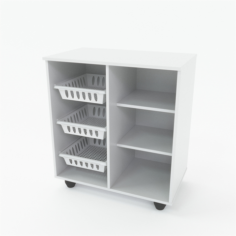 Mueble organizador Alfa frutero Blanco: