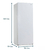 Freezer vertical Midea 160 Litros Blanco - tienda online