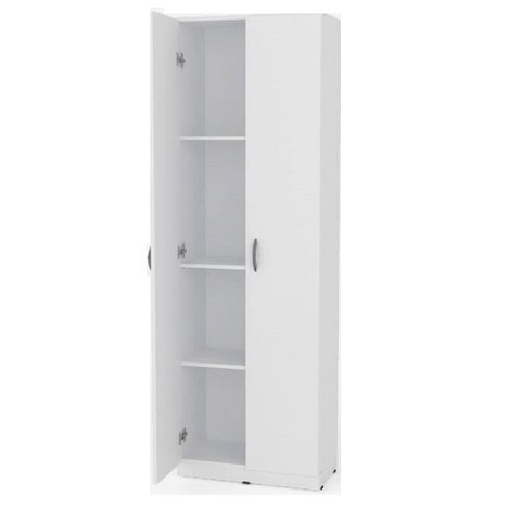 Mueble organizador con 2 puertas Blanco 180x59cm Homely:
