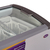 Freezer Exhibidor horizontal Inelro 279 lt gris Vidrio curvo Ilumincacion Led - comprar online