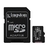 Tarjeta de memoria Kingston sdcs2/128gb microSDXC Canvas Select Plus c/adapt
