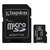 Tarjeta de memoria Kingston sdcs2/64gb microSDXC Canvas Select Plus c/adapt