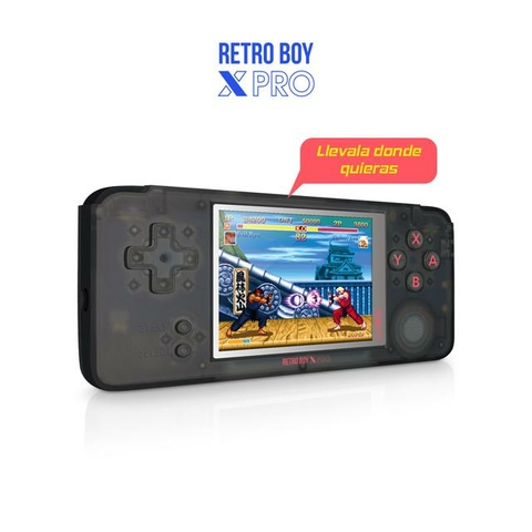 Consola de juegos portatil Level Up Retro Boy X-pro 64bits 2450juegos