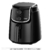 Freidora electrica de aire 4 litros Midea Air fryer Negra mecanica - comprar online