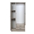 Placard Tana Plus 86cm 3 puertas abrir Color Moccha 2 cajones: - comprar online