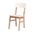 Silla de madera Odin Blanca: