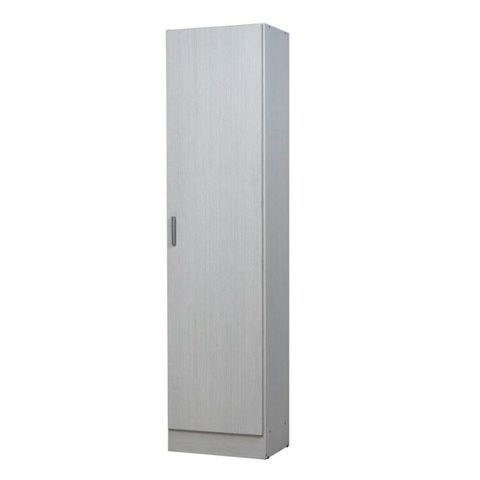Mueble organizador Multifuncion 1 puerta Roble Blanco 180x45cm: