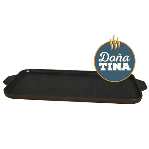 Grill para dos hornallas con antiadherente D.Tina