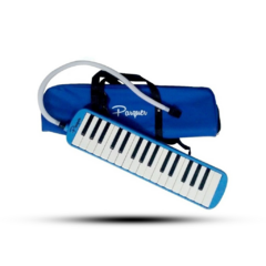 Melodica Parquer 32 Teclas Azul