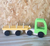 Mini Camion Con Acoplado De Madera Infantil Uovo - comprar online