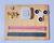 Tablero Sensorial Didáctico Panel Montessori 20x25cm