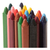 Imagen de Crayones Pasta Waldorf Triangulares 8 Colores Arte Infantil