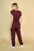 Conjunto Pijama Cirurgico Bordo CJ01 na internet