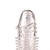 Imagem do Capa Peniana com Textura Cabeça Lisa e Estimulador de Clitóris com Vibro