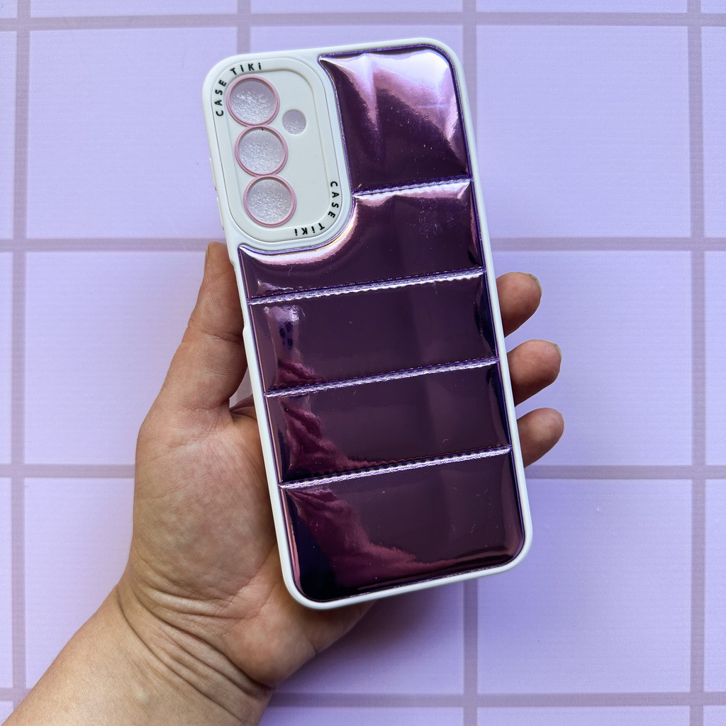 Funda Cromo Samsung A54 Violeta - Discar Accesorios
