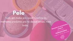 Banner da categoria Paletas