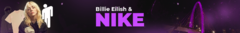Banner da categoria Nike x Billie Eilish