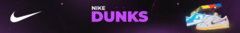 Banner da categoria Dunks