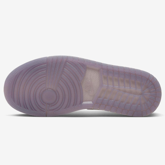 Purple hotsell sole jordans