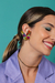 Brinco Borboleta Colors Folheado a Ouro 18K - comprar online