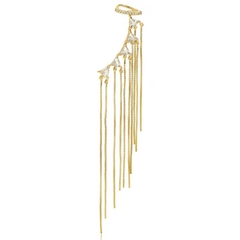 Brinco Ear Cuff Fractal Prata 925 - comprar online