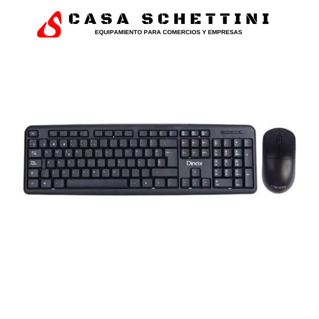 Kit De Teclado Y Mouse Inalambrico Dinax Dx 2btcomb Full Usb Cordoba