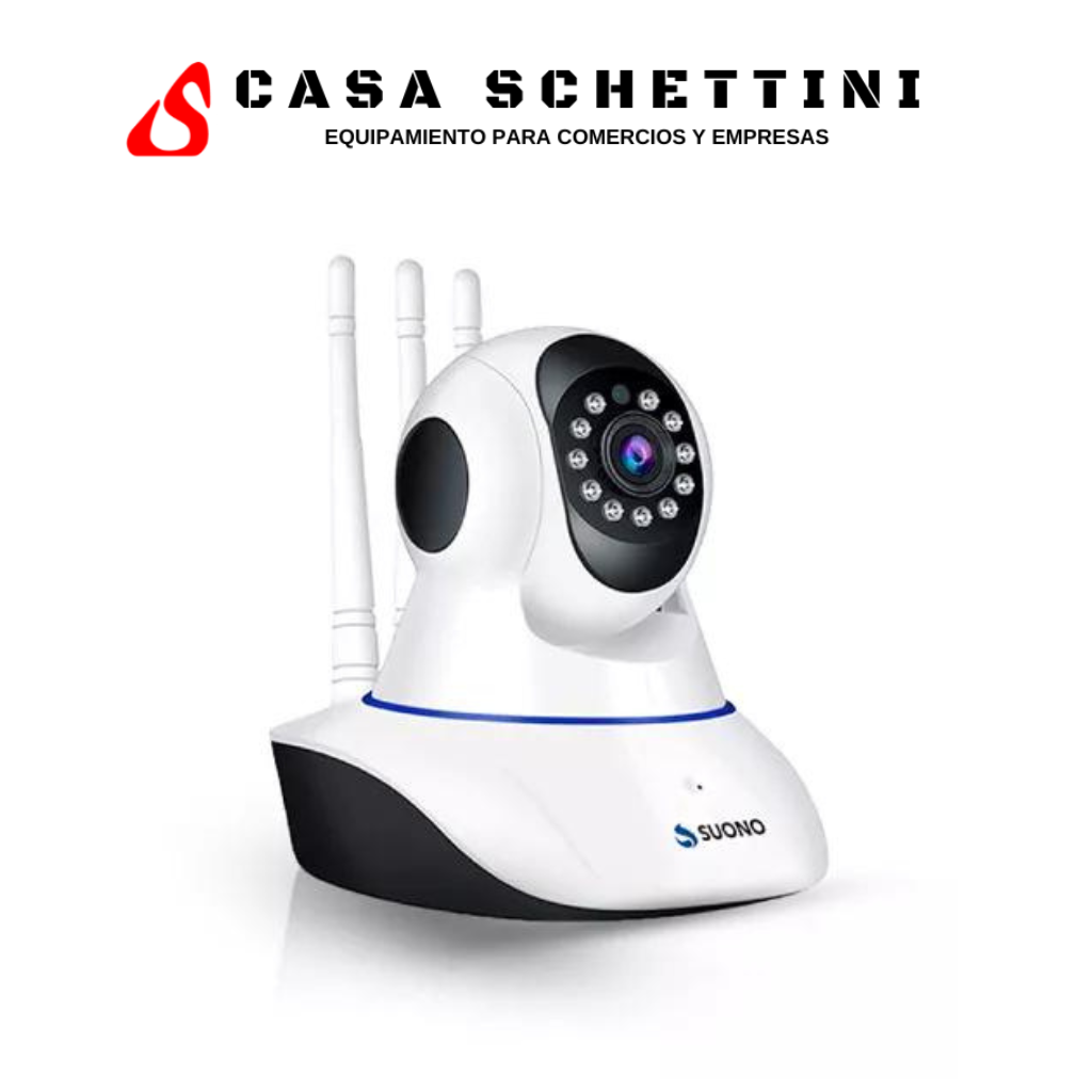 Camara Wifi De Seguridad Para Casas IP Interior Exterior Vigilancia  Inalambrica