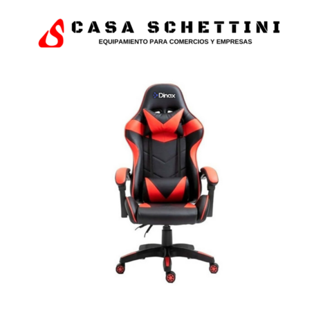 Silla Gamer Pc Escritorio Ergonómica Reclinable Apoya Brazos Dinax 463TCA Diferentes colores