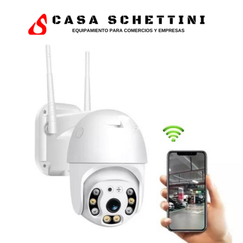 Cámara De Seguridad Ip Wifi Tipo DOMO OR-101 para Exteriores Alarma Sensor movimiento