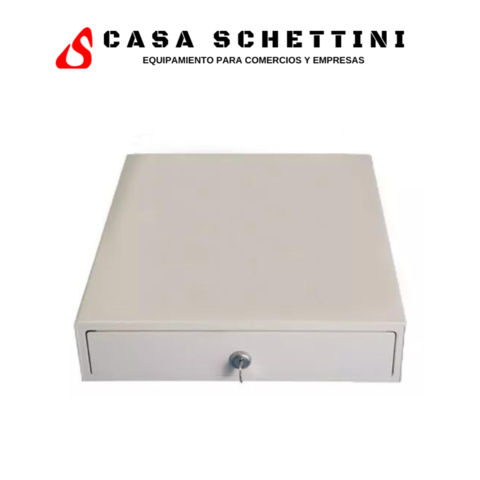 Moretti Cajón Caja para Dinero 4 compartimientos Apertura Automática al emitir ticket compatible registradoras Moretti Kinder Cr35 Xl