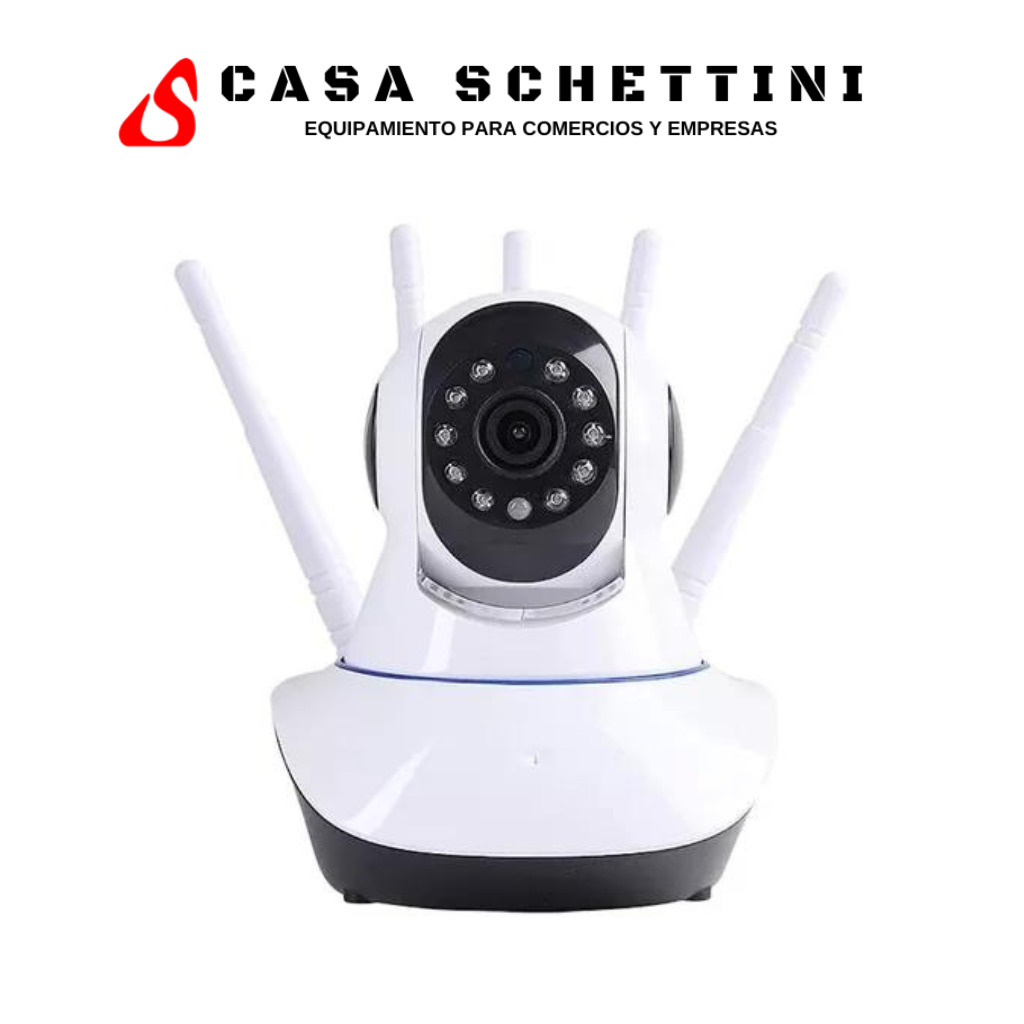 Cámara De Seguridad Ip Wifi Inalámbrica Para Interior Exterior