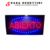 Cartel Led Luminoso "Abierto" Directo 220v Luz Led Azul Y Roja Comercios - comprar online