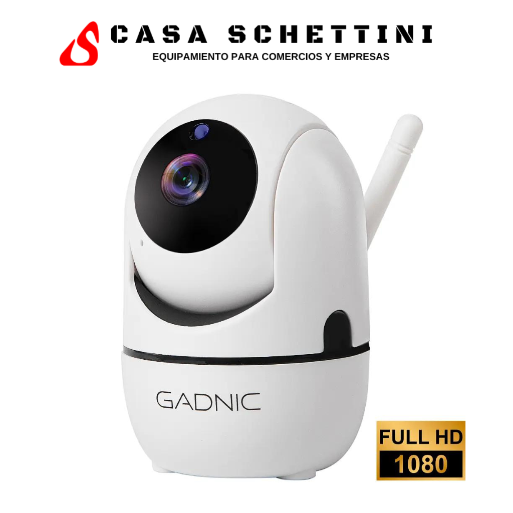 Cámara de Seguridad Gadnic SX9 IP Motorizada WiFi P2P Full Hd Visión