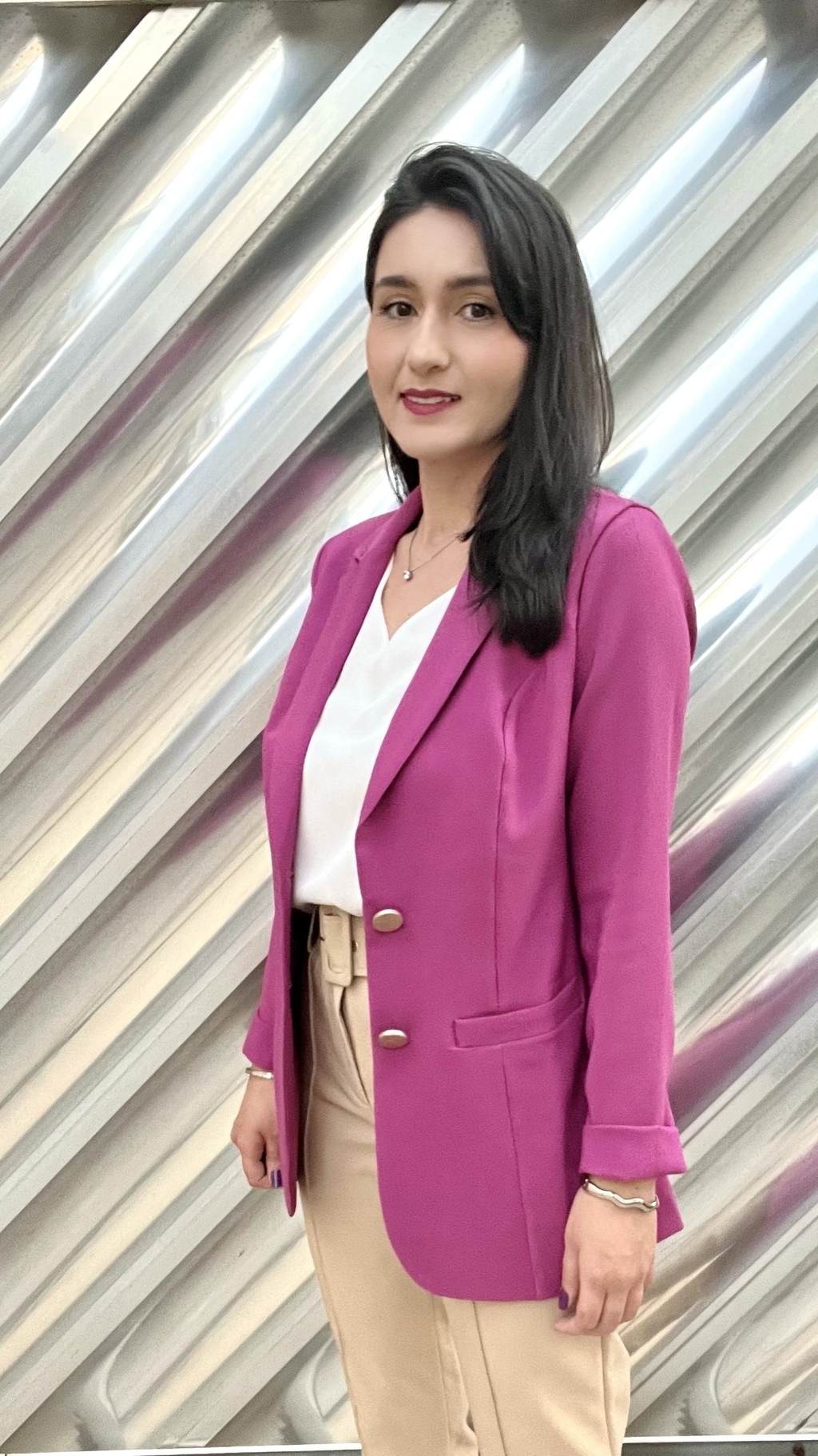 Blazer fucsia online outlet
