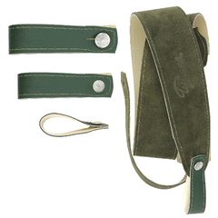 Correa Gamuza Verde Militar - comprar online