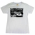 Camiseta 100% algodão branca,  estampa Corrida de DKV em Piracicaba, anos 60.