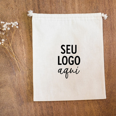 Saquinho Algodão | Personalizado Seu Logo - Estúdio Tatu