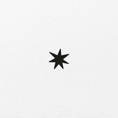 Carimbo Desenho | Estrela E2 - 2.5x2.5 cm