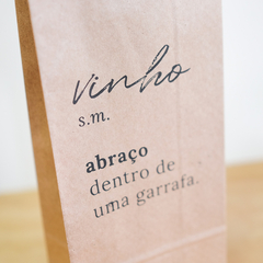 Sacola Kraft | Vinho (definição) na internet