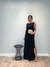 Vestido Linho Haidê - Preto na internet