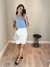 Blusa Tweed Vivian - Azul - comprar online
