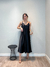 Vestido Cetim Ingrid - Preto - comprar online