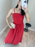 Vestido Linho Poliana - Vermelho - comprar online